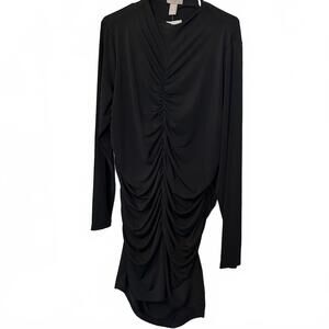 Stylish Black Long Sleeve Dress by H&M